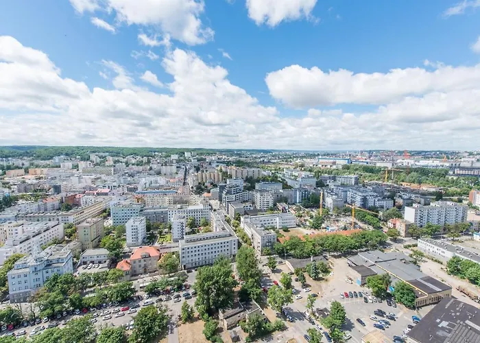 Sea Towers Z Widokiem Na Morze Hotel Gdyně