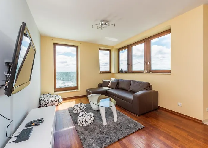 Sea Towers Z Widokiem Na Morze * Gdyně